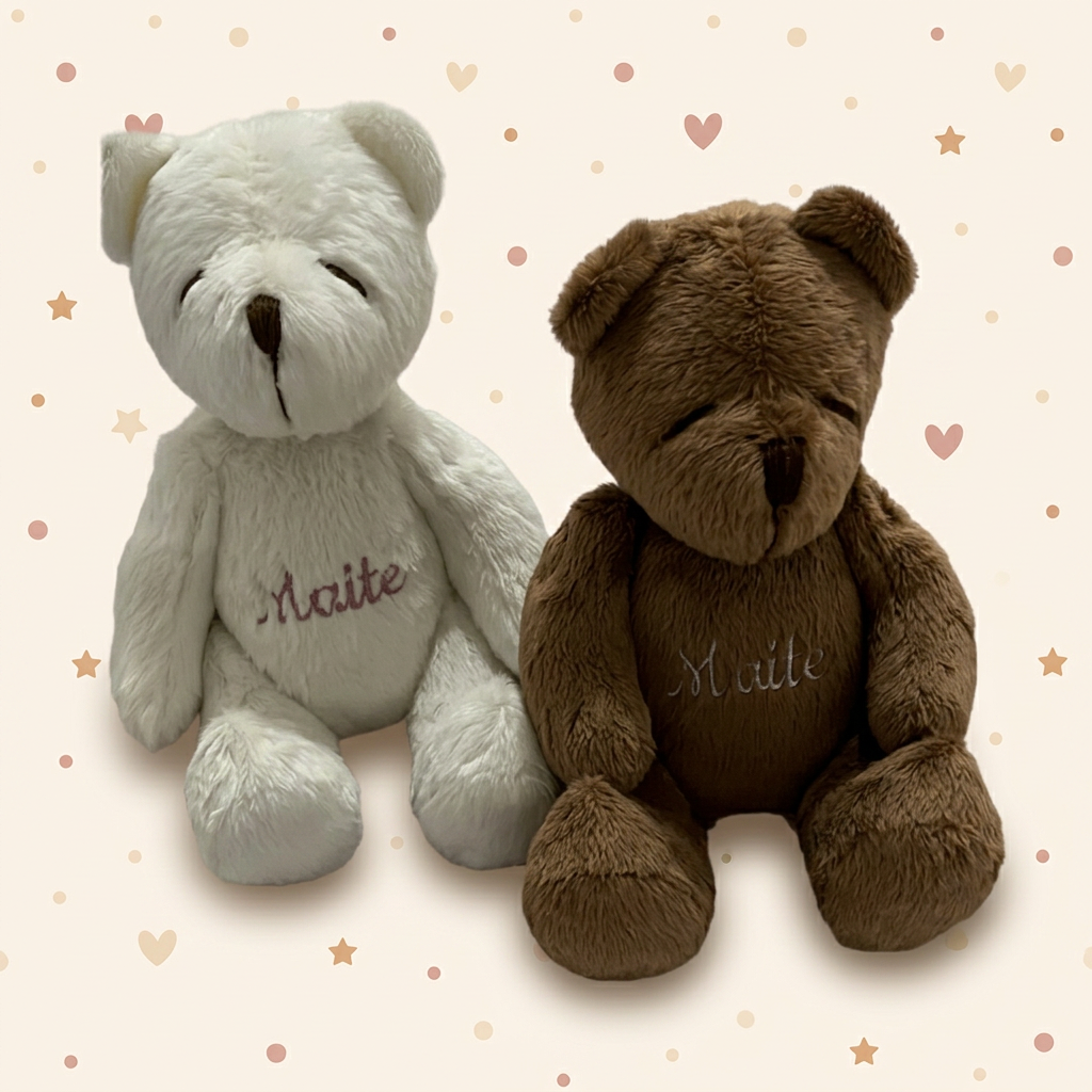 Dupla Ursos Soninho Personalizados