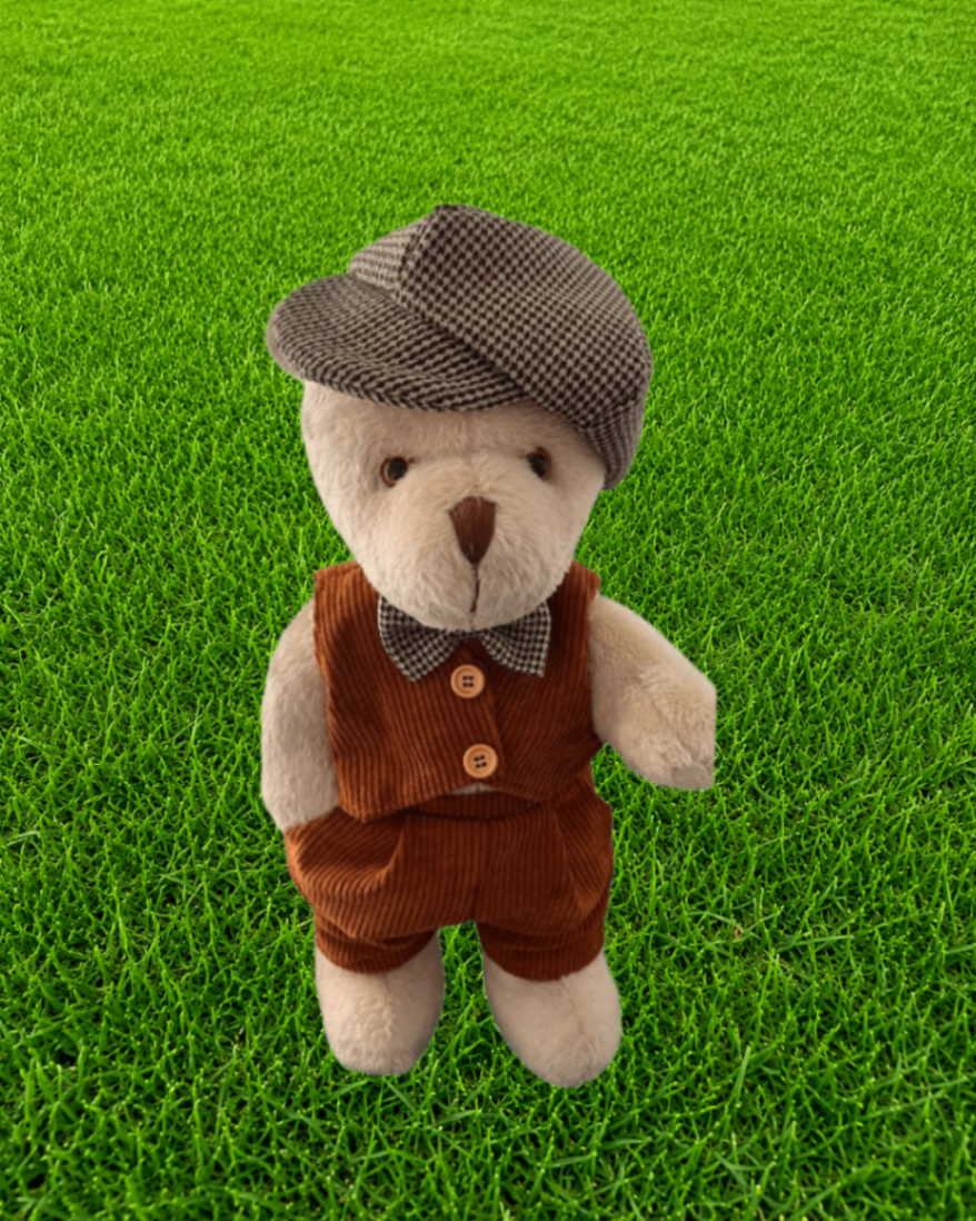 Urso Boina e Colete
