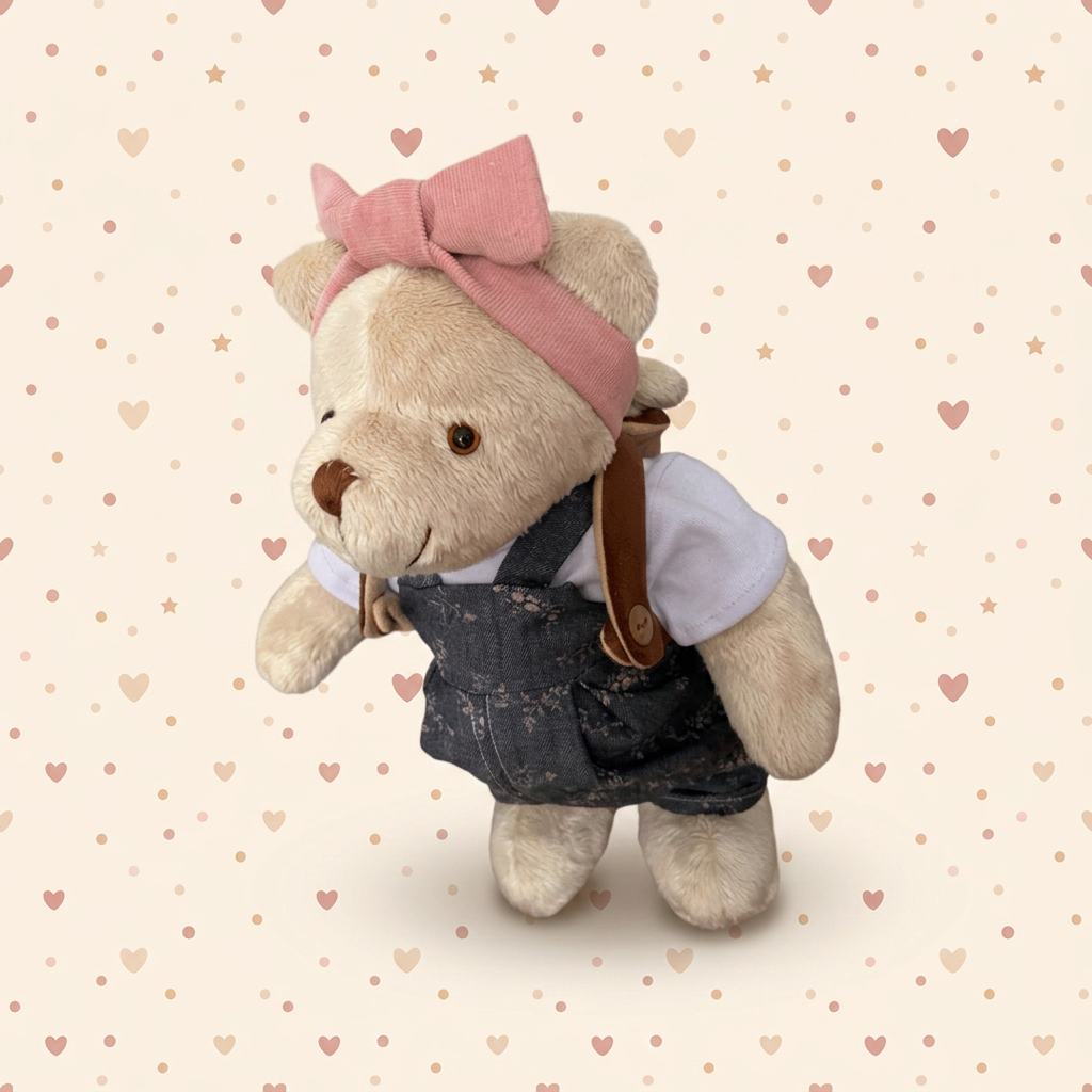 Ursa Laço com Mochilinha